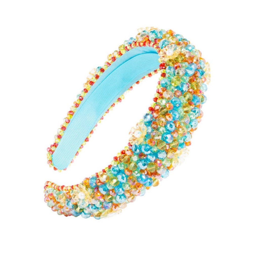 NWOT L. Erickson Padded Embellished Headband